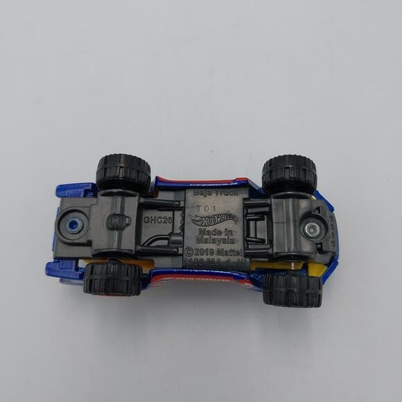 2019 Hot Wheels Baja Truck 4x4 Pick-Up Blue 1:64 DIECAST CAR - Picture 3 of 3